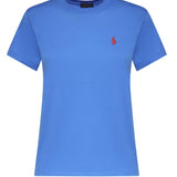 T-shirt in cotone con logo 211B14605 004 POLO RALPH LAUREN 