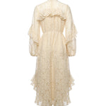 Abito in pizzo con volant Memento 5202DF252 CRM ZIMMERMANN 