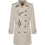 Trench in microfaille misto cotone NAM60520320ZAV C002 FAY 