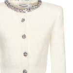 Cardigan con strass AW25135C C SELF-PORTRAIT 