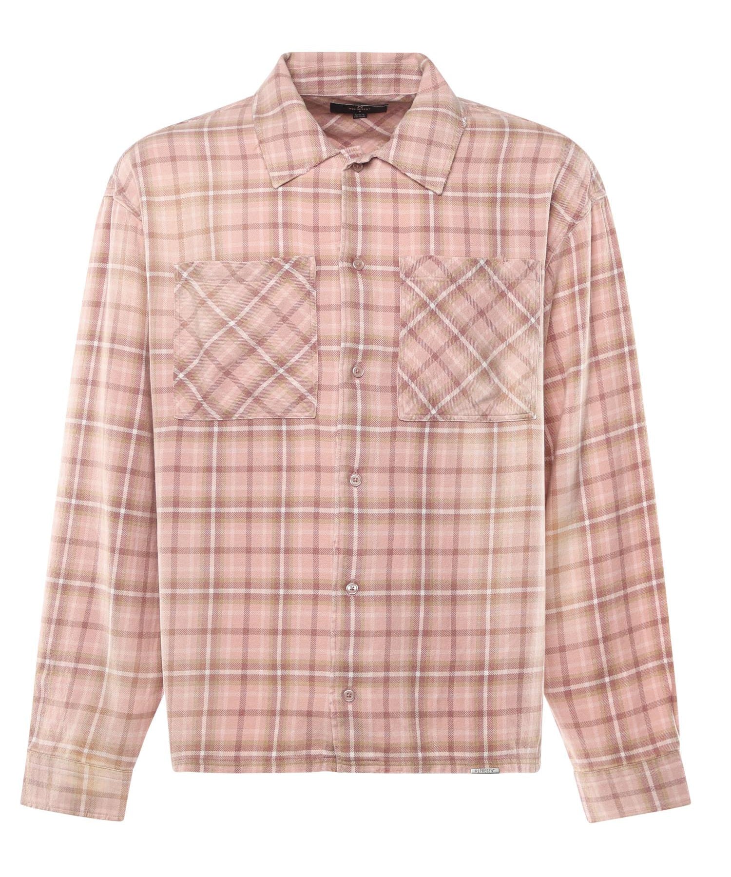 Camicia a quadri in cotone MLM100106 24 REPRESENT 