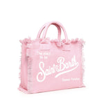 Borsa Vanity in lino con logo VANI022 00142L MC2 SAINT BARTH 