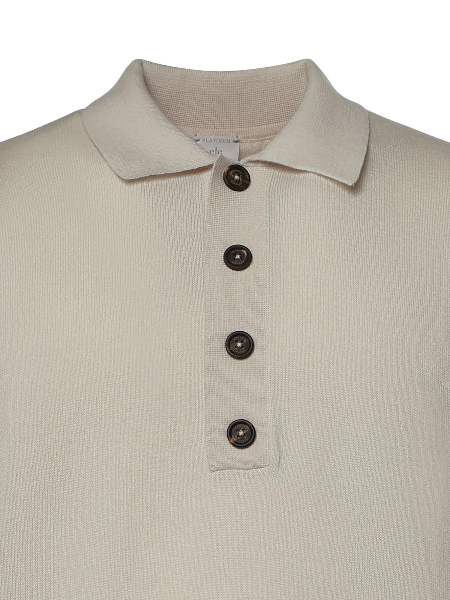 Polo in misto cotone M76MAGM32MAG0K007 02N ELEVENTY 