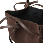 Borsa tote Mochi in pelle scamosciata MOCHI SUEDE NUTMEG YUZEFI 