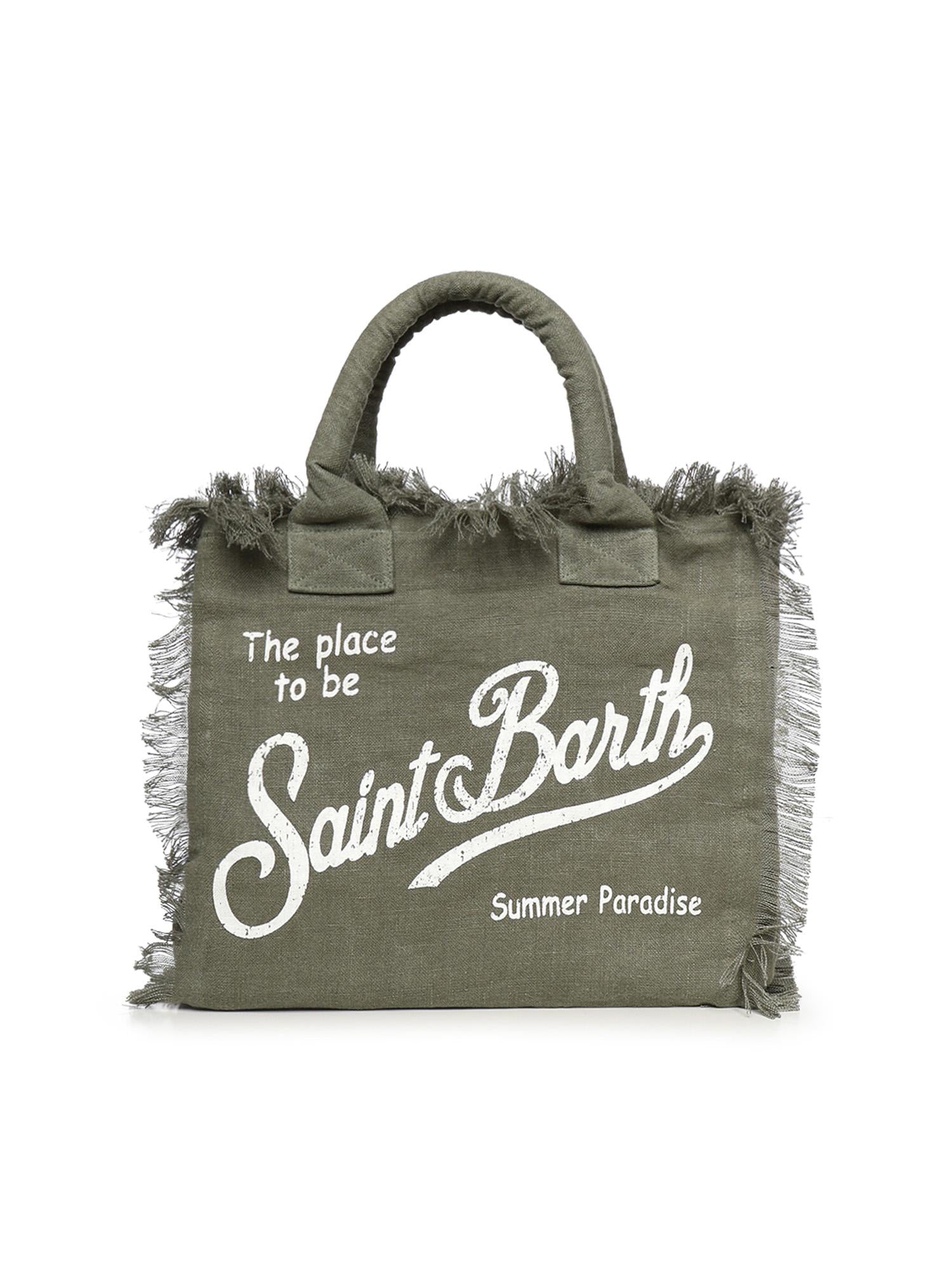 Borsa Vanity in lino VANI022 00144L MC2 SAINT BARTH 