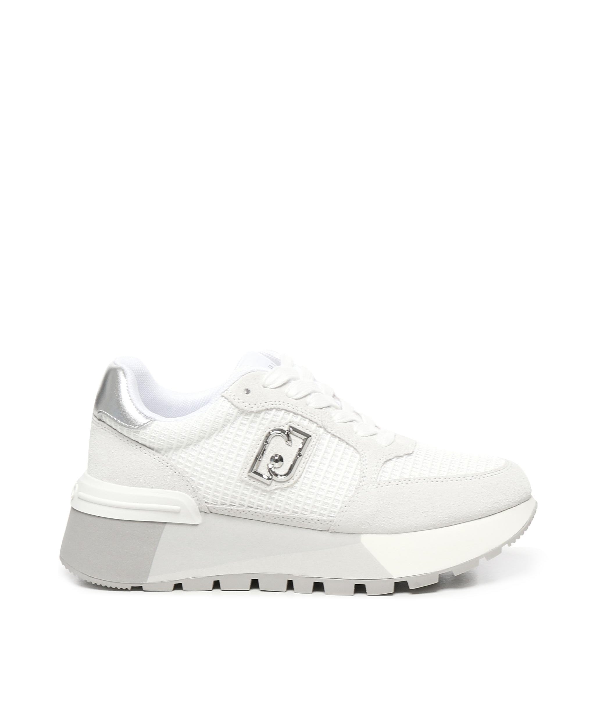 Sneakers platform in suede e mesh BA5049PX02704370  LIU JO 