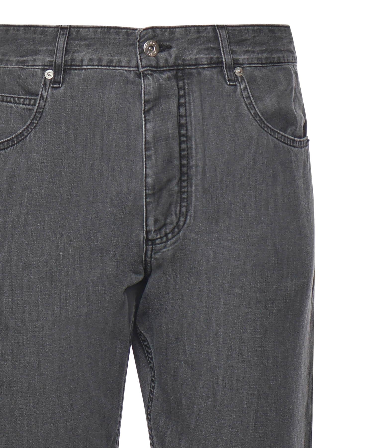 Jeans a gamba dritta in denim 813511 V5SO01003 BOTTEGA VENETA 