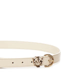 Cintura in pelle con logo 102820 A158C50Q PINKO 
