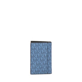 Porta carte a libro Hudson con logo 39S2LHDD1B 460 MICHAEL MICHAEL KORS 