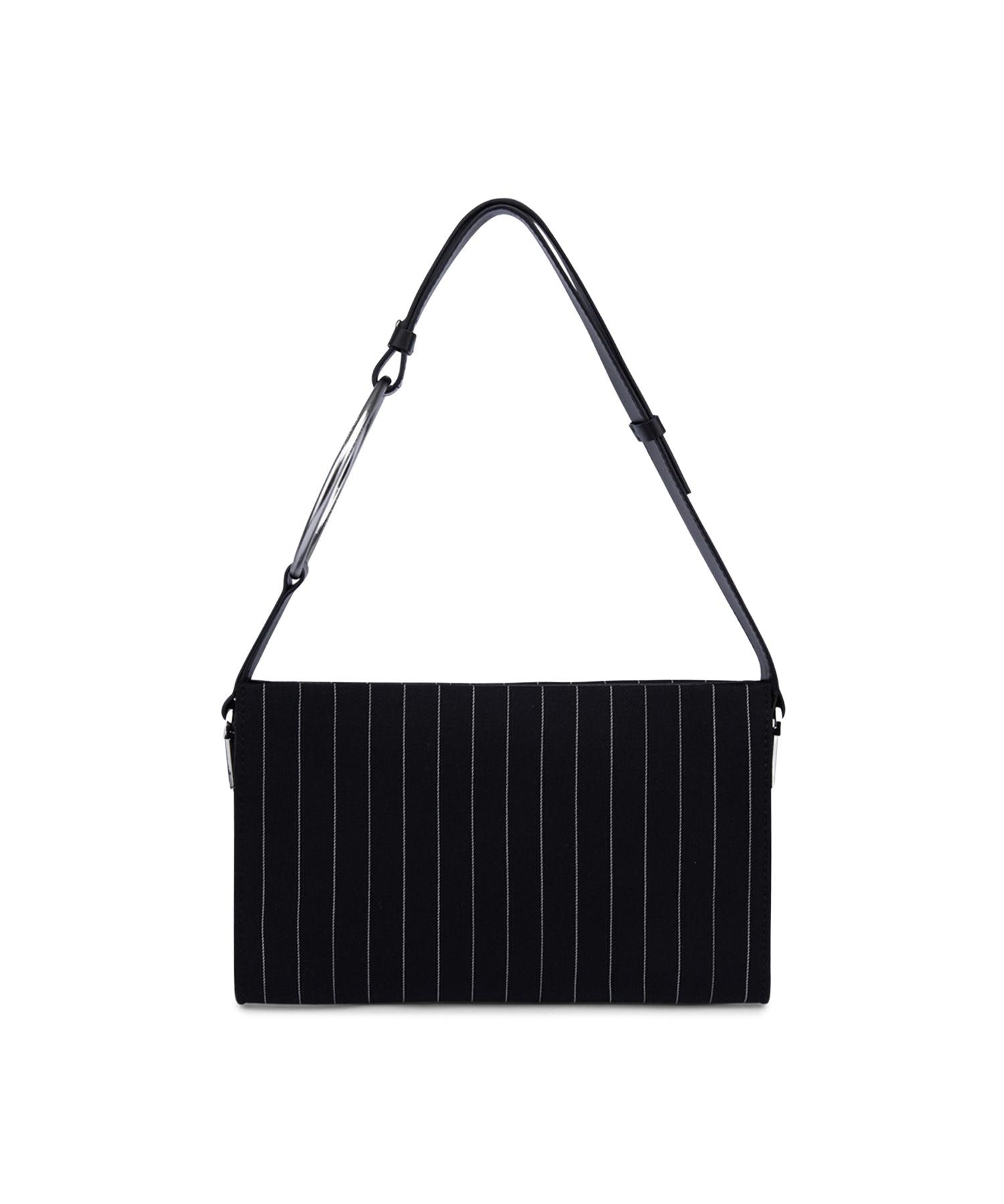Clutch in fresco di lana gessato WB322 ES0080D999 DONDUP 