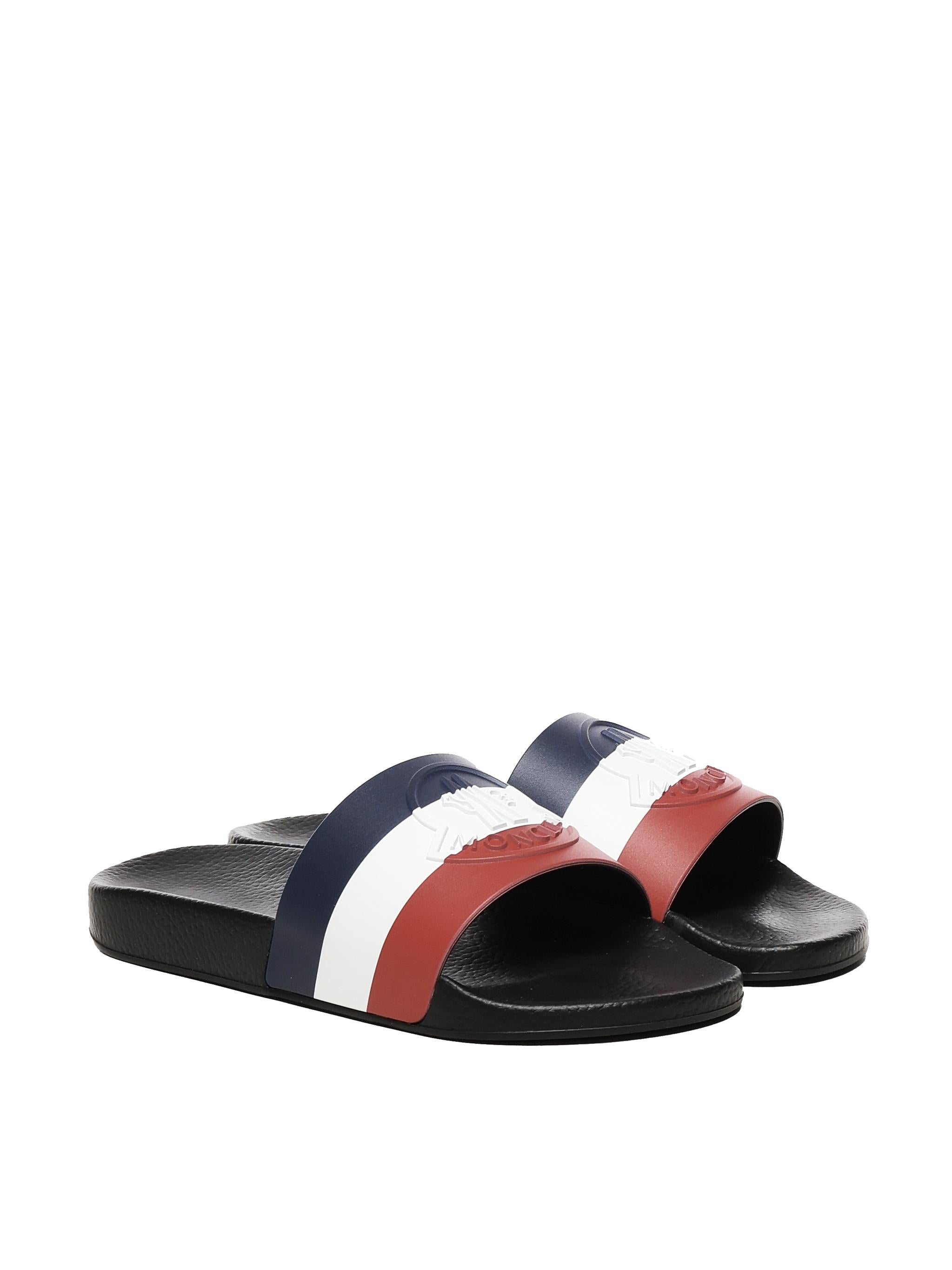 Slide Basile in gomma K109A4C00020 01A49998 MONCLER 