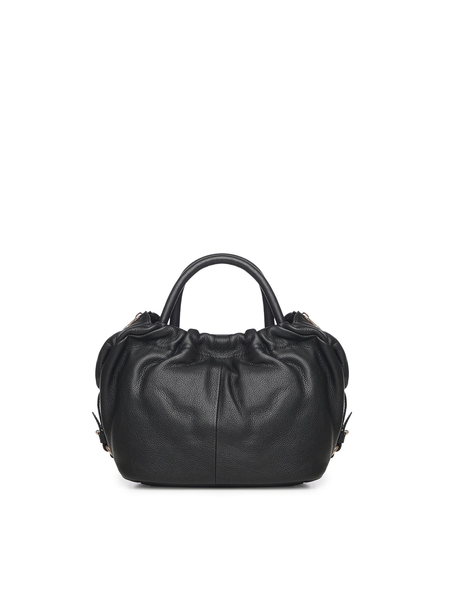 Borsa in pelle con logo BIBP9E702 NERO BIASIA 