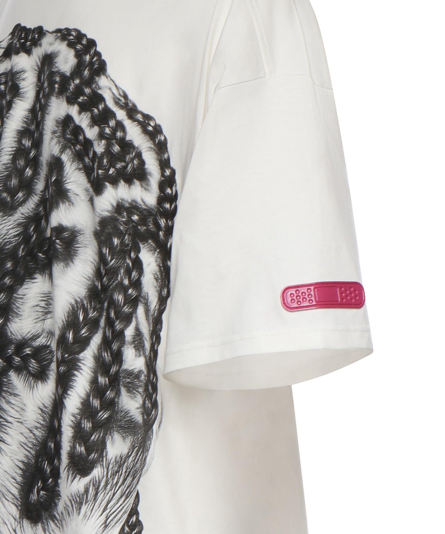 T-shirt The Boy Braids in cotone DFM54029TJ110BRAID BRAID BRAID PDF CHANNEL 