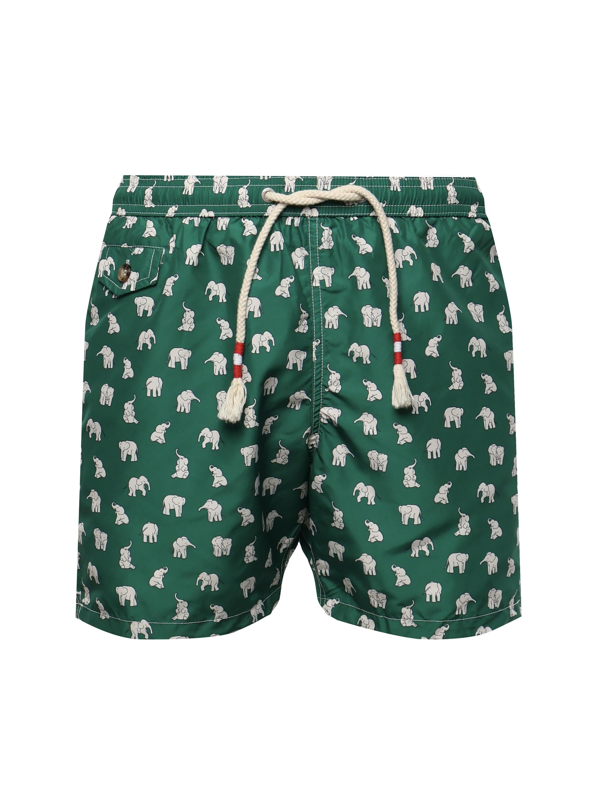 Costume con stampa elefanti LIG0013 01489H MC2 SAINT BARTH 