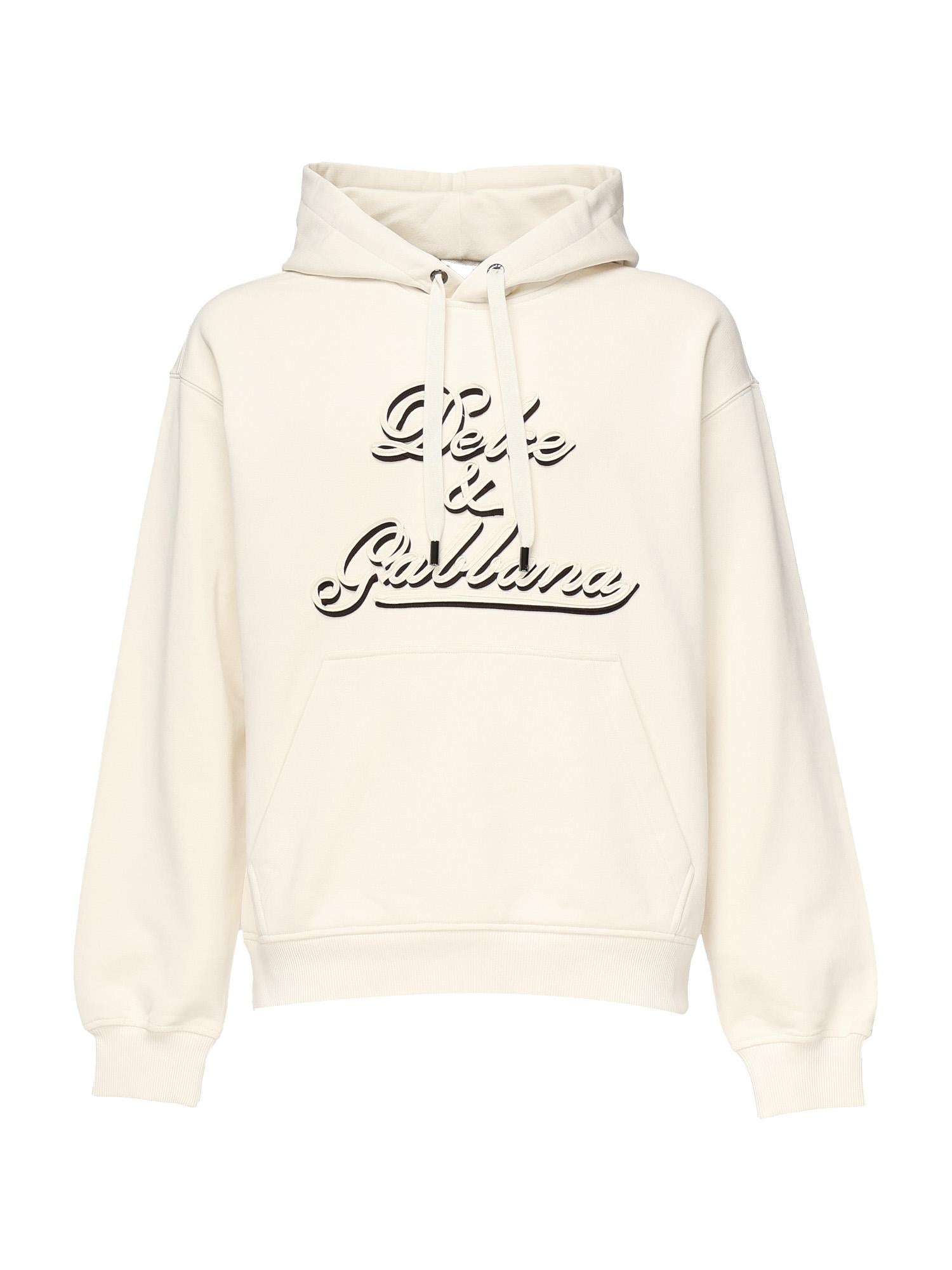 Felpa con logo<BR/> G9ZU0Z G7PGAA4567 DOLCE & GABBANA 