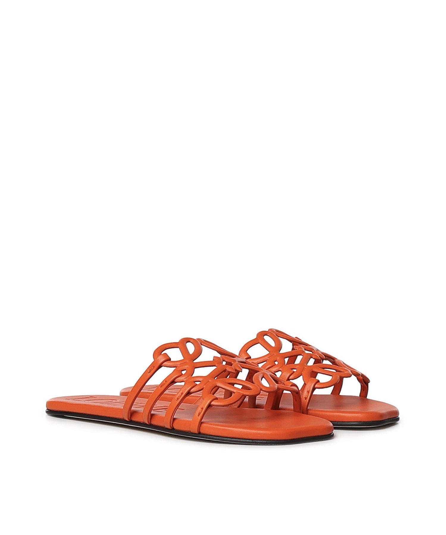 Slide Petal Anagram in pelle di vitello LPEA465X06 4974 LOEWE 