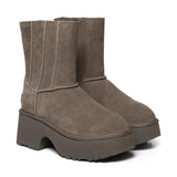 Twin seam new heights boots in suede 1158313 HCK UGG 