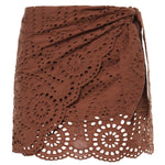 Minigonna Nyra in sangallo NYR0001 01005L MC2 SAINT BARTH 