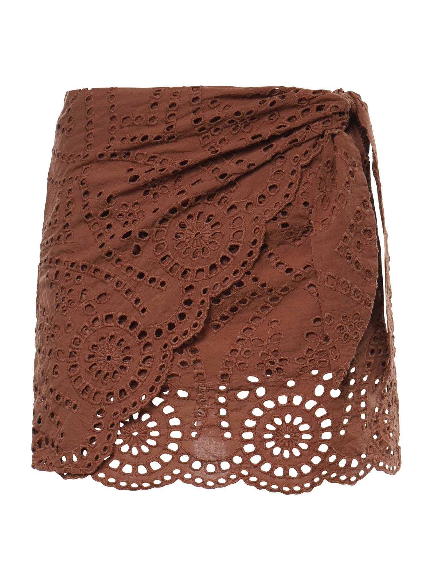 Minigonna Nyra in sangallo NYR0001 01005L MC2 SAINT BARTH 