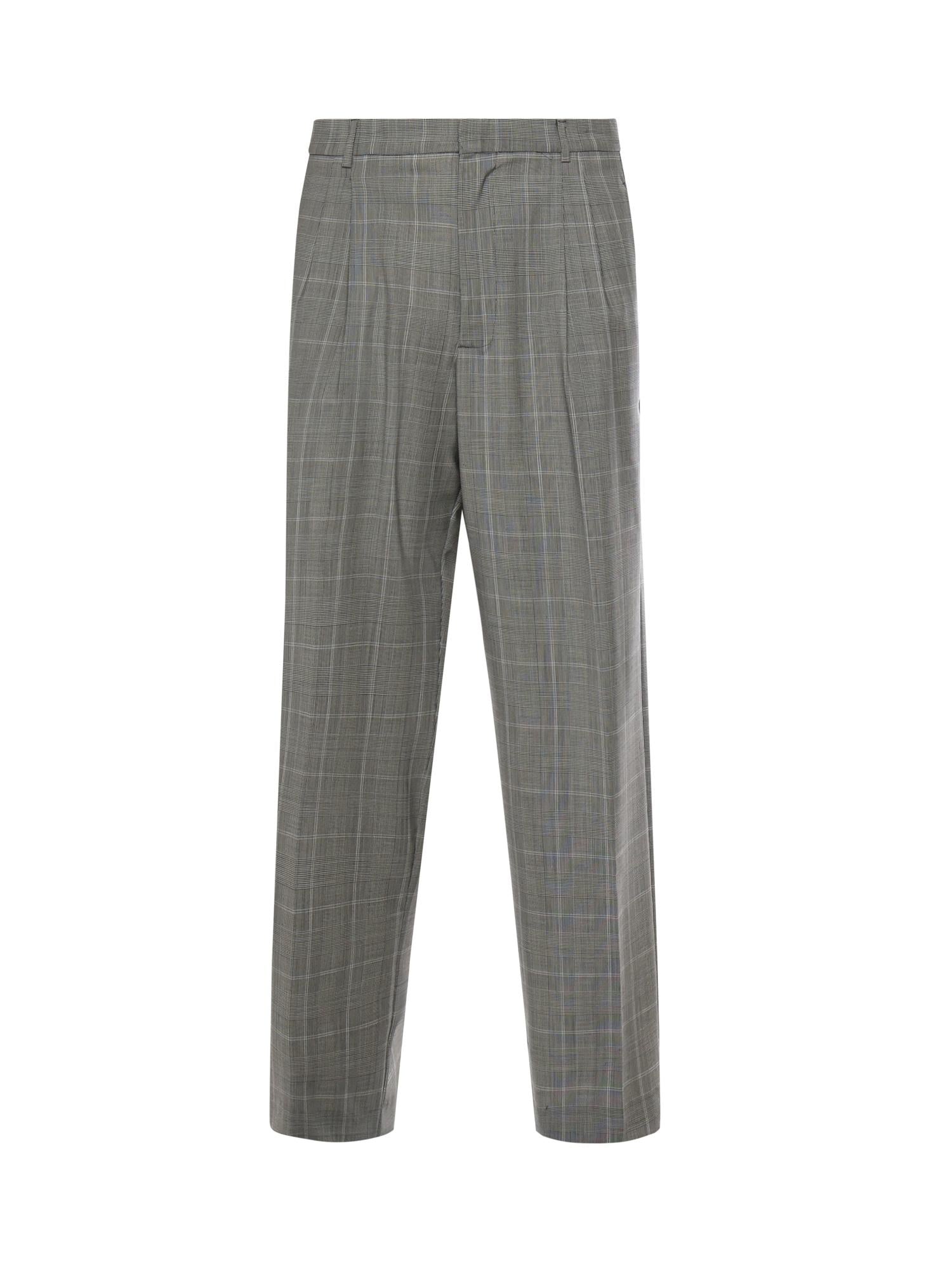 Pantalone in lana B6F0073 FF AMARANTO 