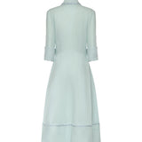 Abito midi in lino 80AAO42E N0750189 GENNY 