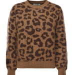 Maglione con stampa animalier DNI0001 00702I MC2 SAINT BARTH 