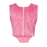 Top corsetto Batik AUW4MARLA PINK BATIK ALBERTO AUDENINO 