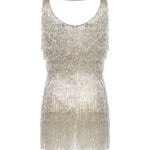 Miniabito Daisy con perline e frange GLSS26DR05  GALIA LAHAV 