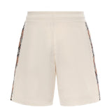 Shorts in cotone con finiture Check 8122350 C5121 BURBERRY 
