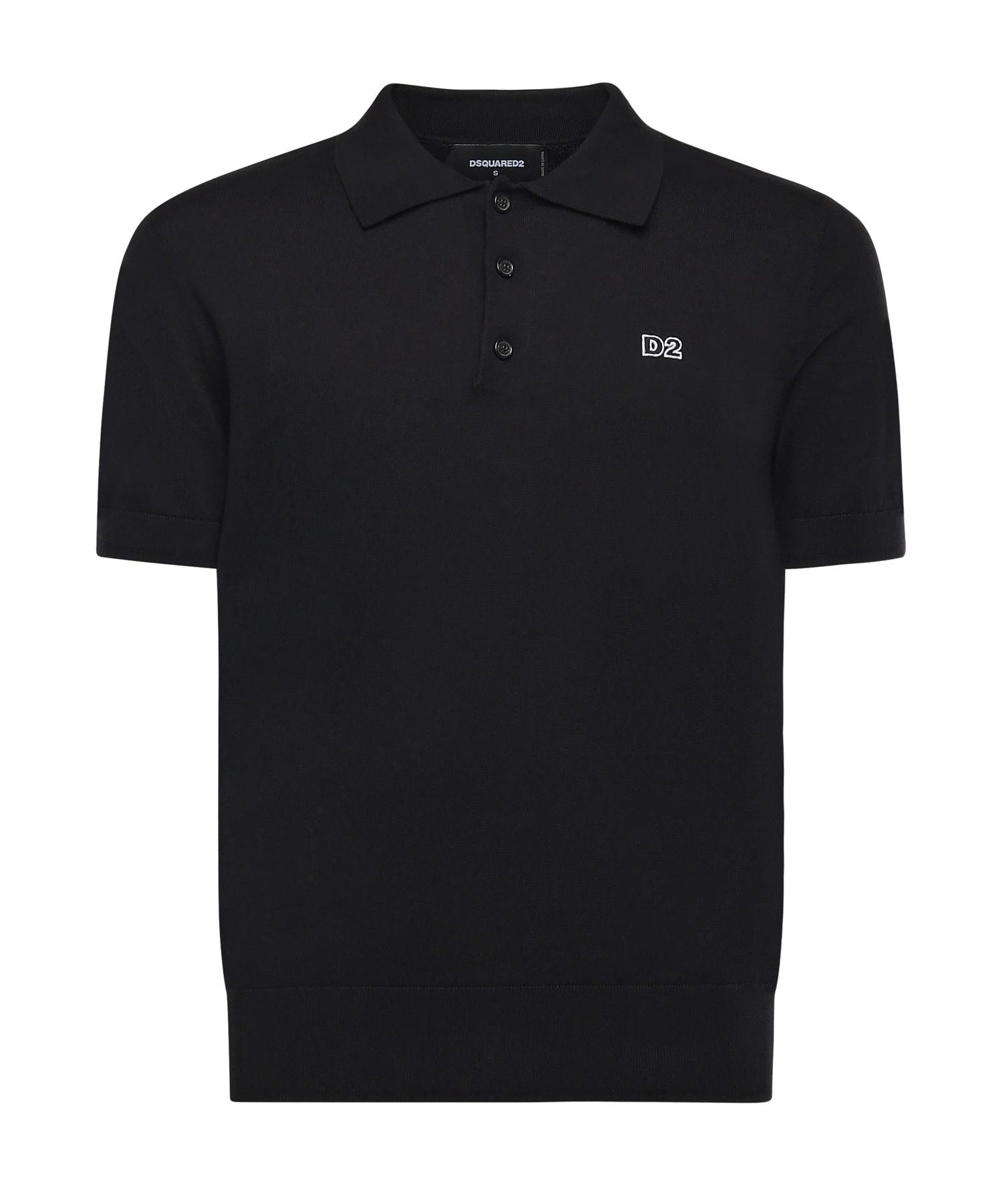 Polo con ricamo logo S74HA1452 D13018900 DSQUARED2 
