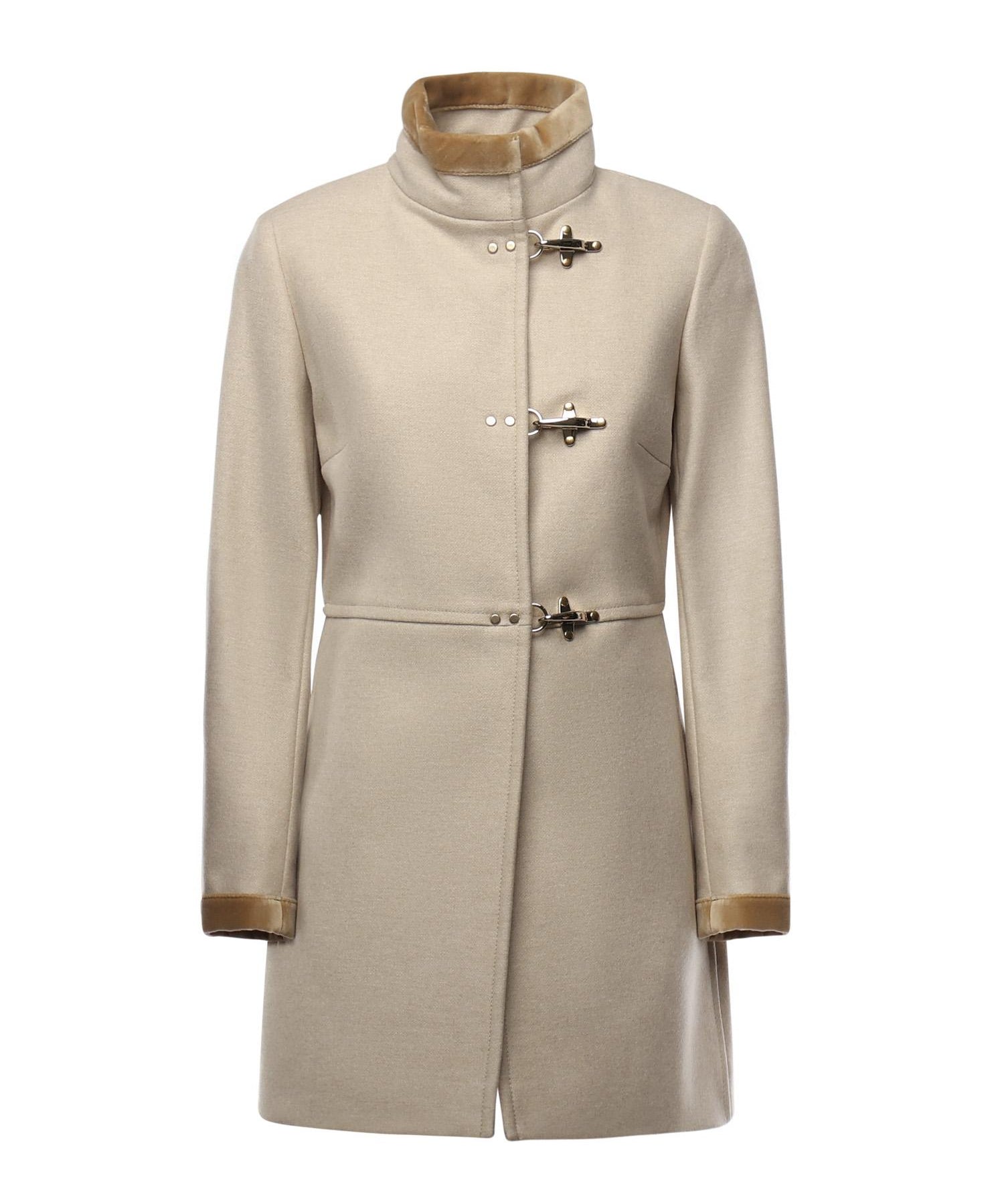 Cappotto Virginia in panno di lana mélange NAW50514000XMY C002 FAY 
