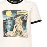 T-shirt in cotone con stampa G8PV1T G7PHFA4567 DOLCE & GABBANA 