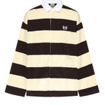 Camicia polo in jersey a righe 871654 TUVL56110 BALENCIAGA 