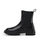 Stivaletti in vitello e lycra JA21035G0LJD0 000 LOVE MOSCHINO 