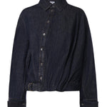 Camicia drappeggiata in denim S359Y1DX19 5380 LOEWE 