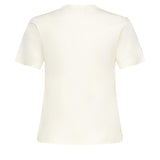 T-shirt con ricamo logo 325JTS217JS0233 0001 COURREGES 