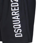 Boxer midi con logo D7B646000 417 DSQUARED2 