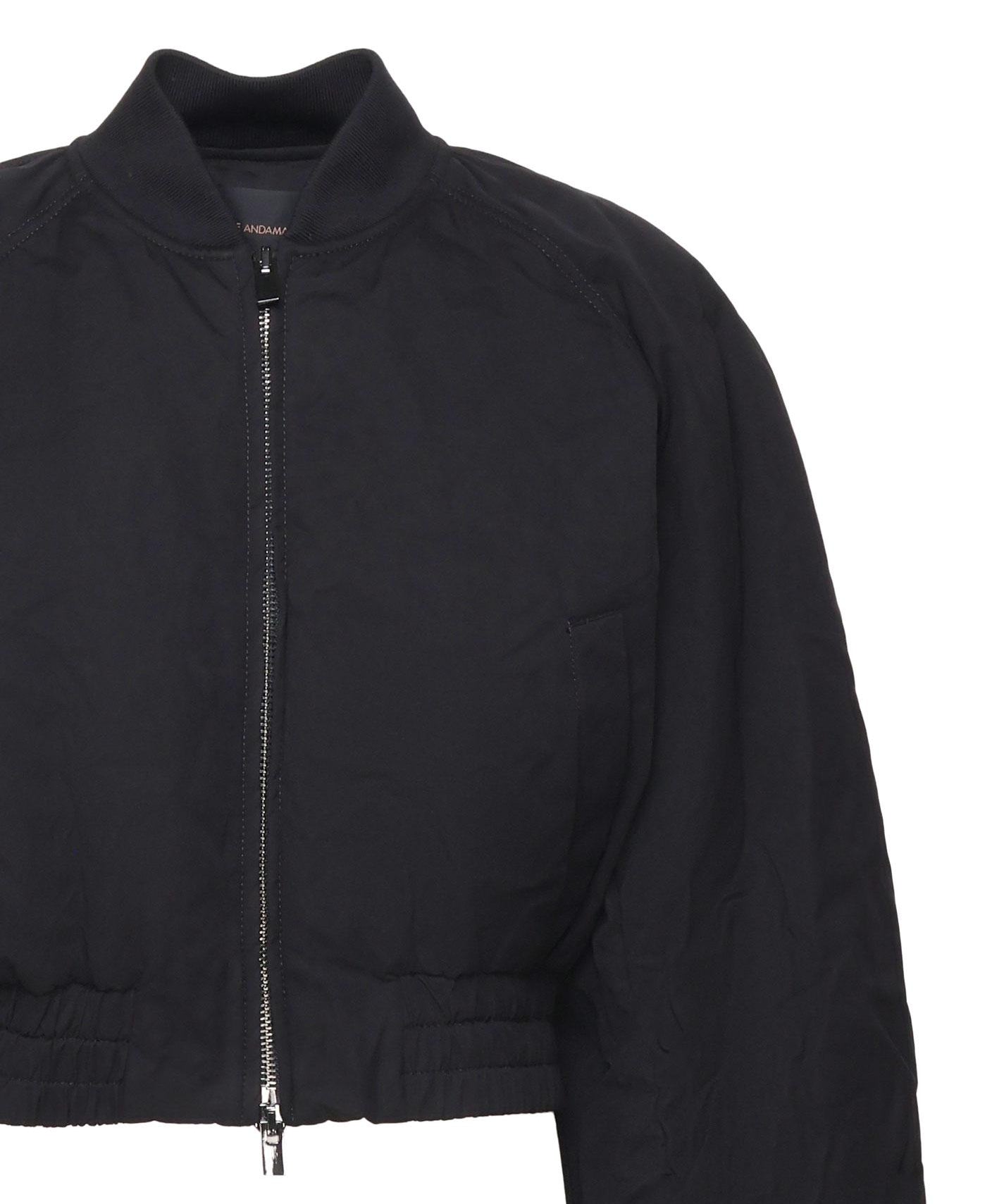 Giacca bomber con maiche a palloncino T162015A TNC171BLACK THE ANDAMANE 