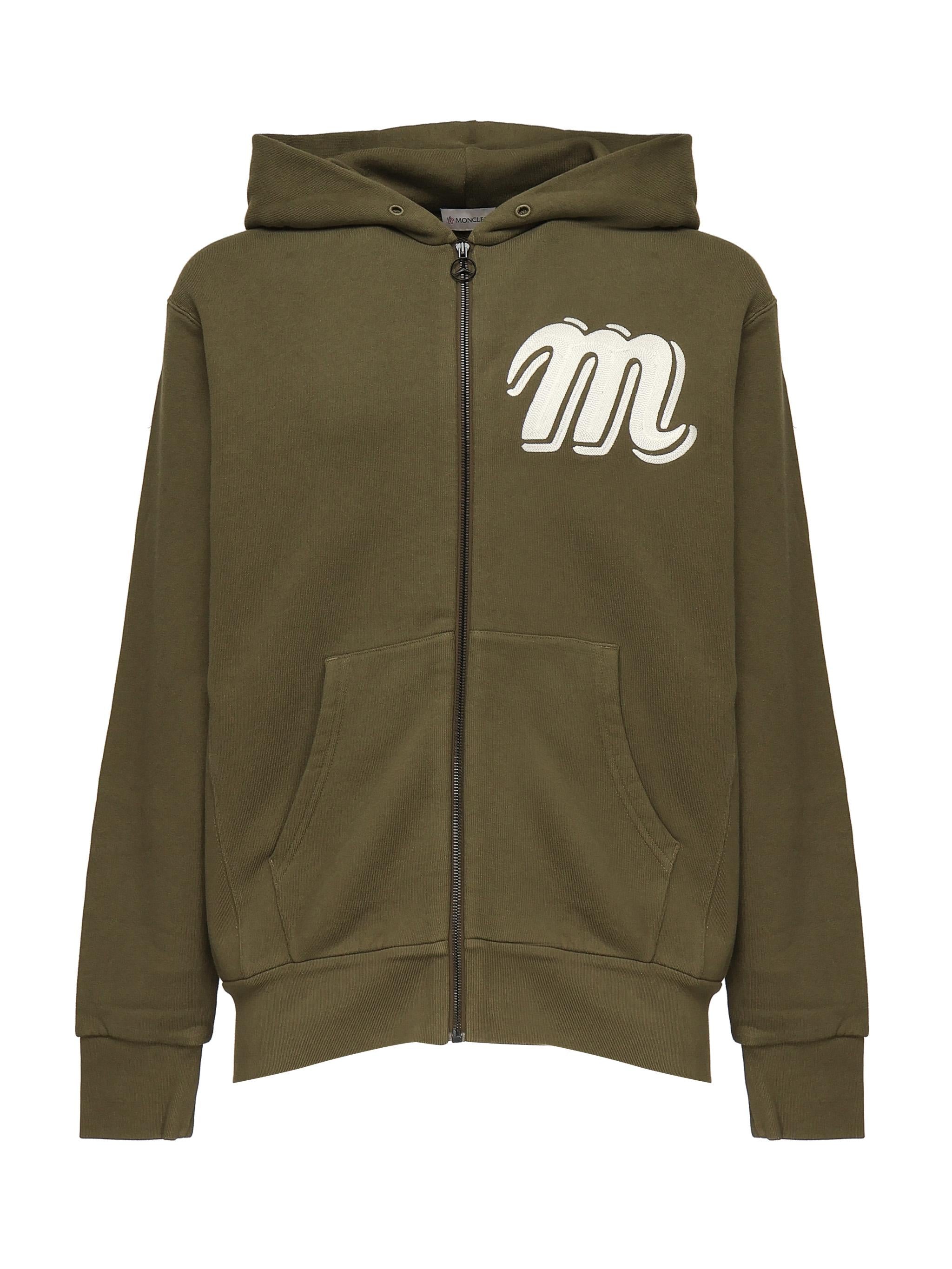 Felpa logo con cappuccio K14018G00004 89AWV816 MONCLER GENIUS 