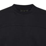 T-shirt Bob in puro cotone<BR/> BOB NERO GIULIANO GALIANO 