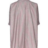 Camicia oxford a mezze maniche 01-4293 41-4088MARRONE SCARLETT G 
