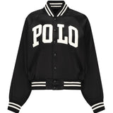 Bomber in raso con logo 211970985 001 POLO RALPH LAUREN 