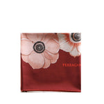 Foulard in seta stampa Anemone 310175 786603007 FERRAGAMO 