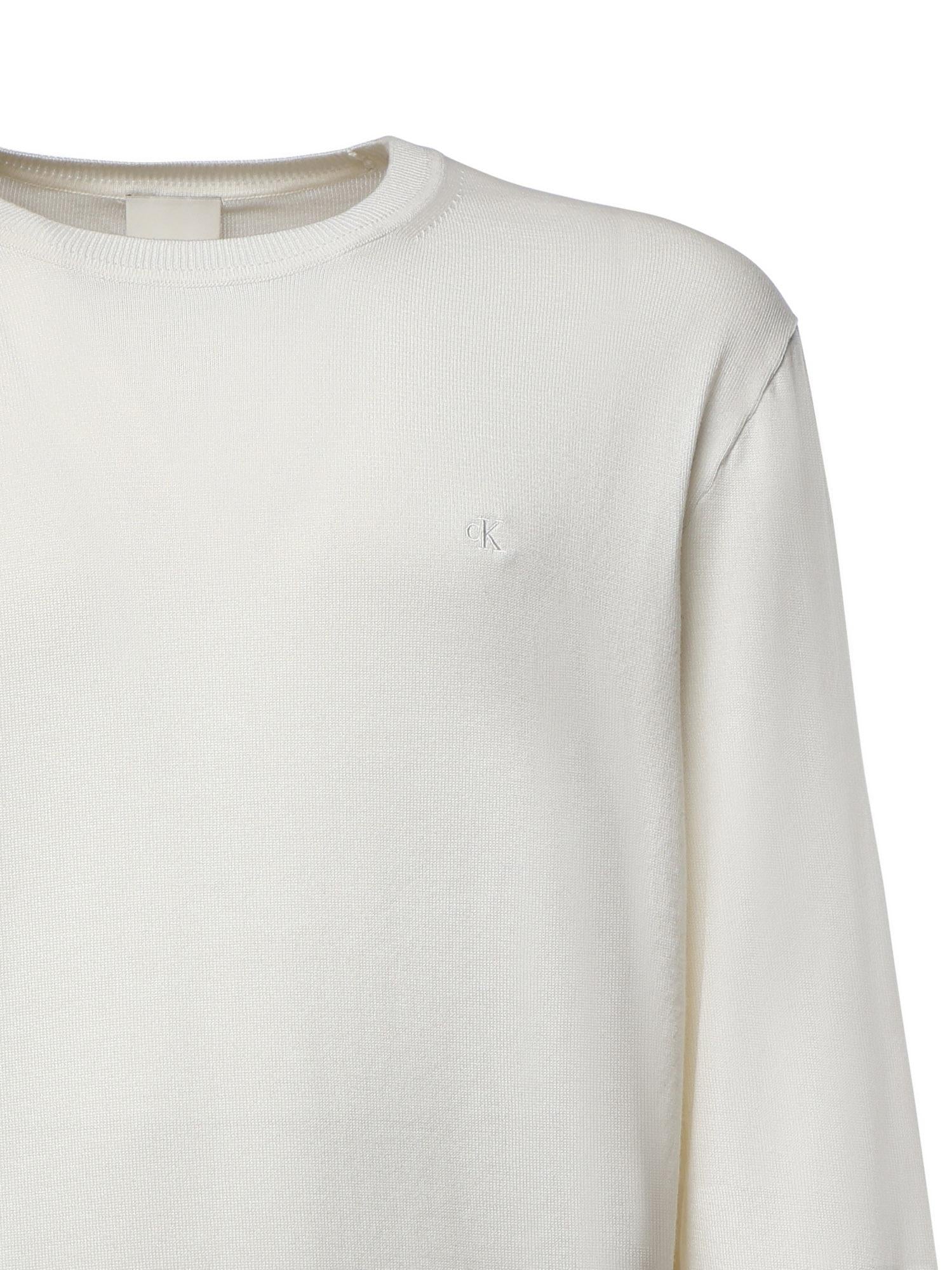 Pullover in cotone con logo LV040BM343 YAS CALVIN KLEIN 