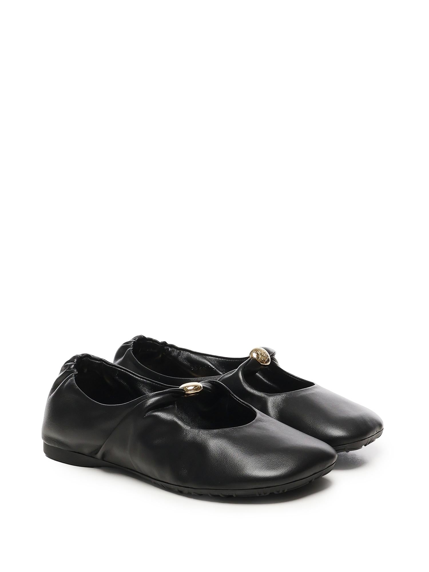 Ballerine Pebble in nappa di agnello L815466X46 1100 LOEWE 