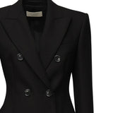 Blazer doppiopetto in lana stretch 2512041021600 003 SPORTMAX 