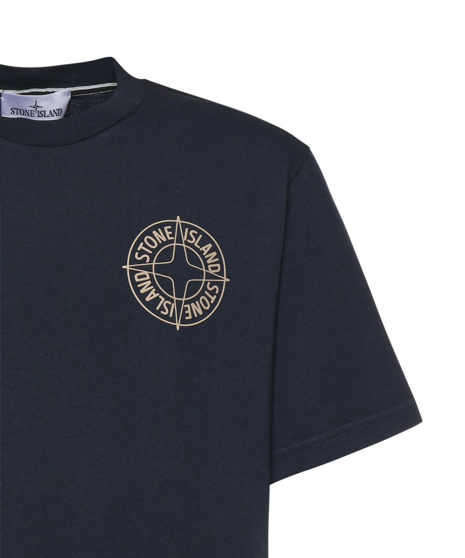 T-shirt con stampa 'Stone' L1S152100001 S0284V0020 STONE ISLAND 