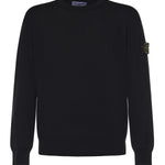 Maglione in cotone con logo L1S155100053 S00B2V0029 STONE ISLAND 