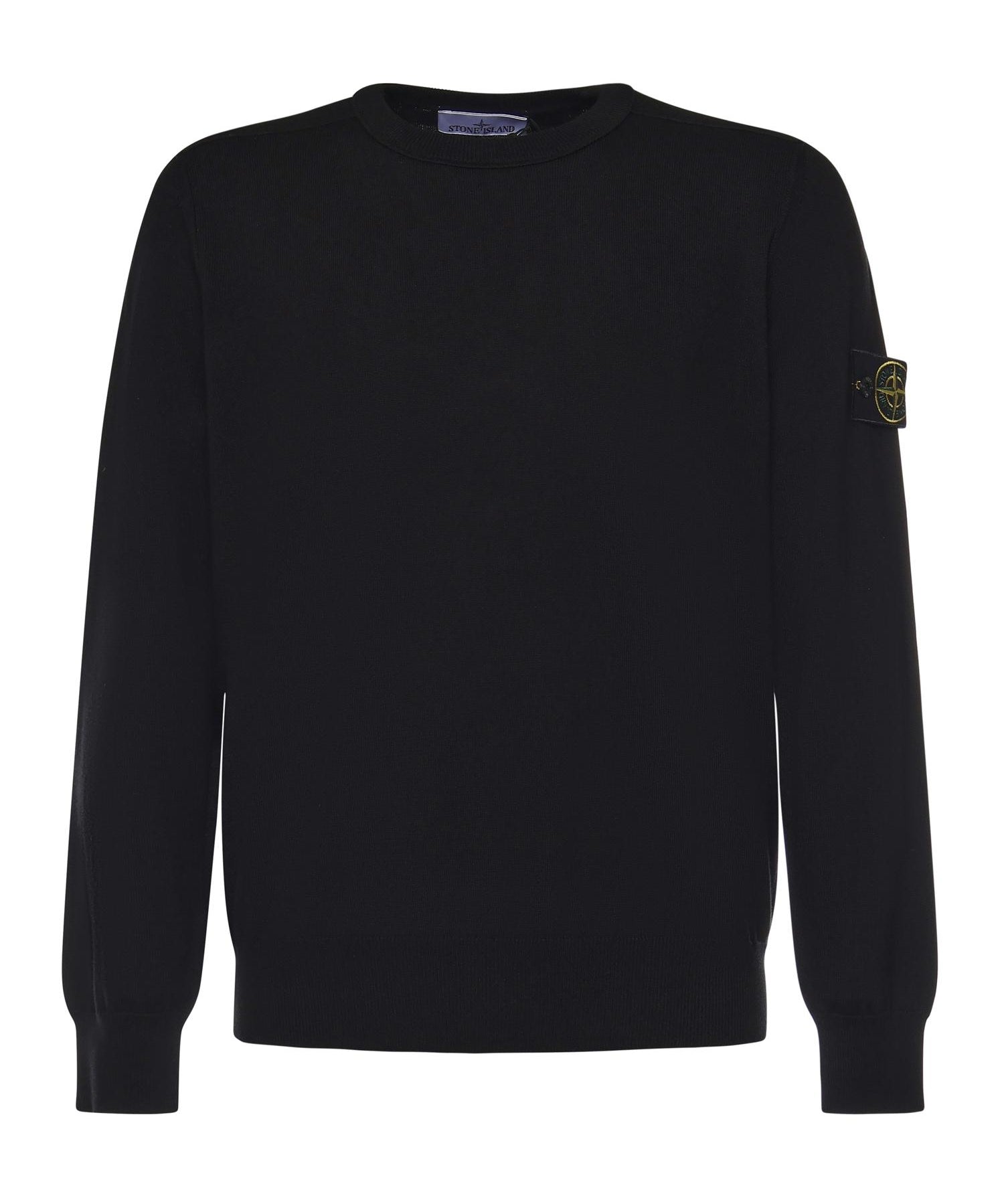 Maglione in cotone con logo L1S155100053 S00B2V0029 STONE ISLAND 