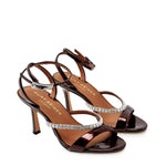 Sandali in vernice con cristalli 5393754309 WINE KURT GEIGER 